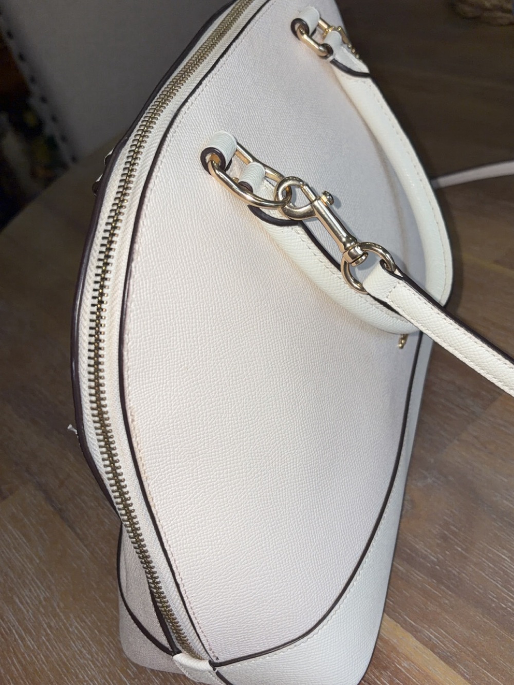 Coach Sierra Satchel with crossgrain leather and polished gold-tone hardware - Picture 5 of 9